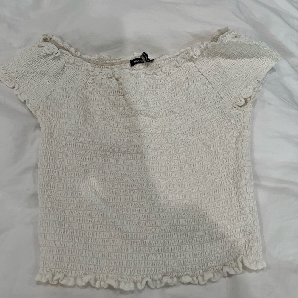 Brandy Melville white off the shoulder too